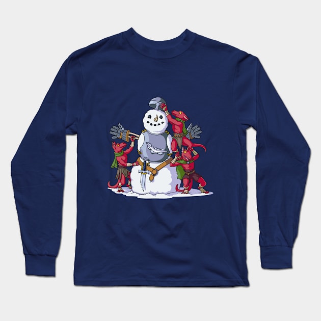 Kobolds & Snowhero Long Sleeve T-Shirt by GiveNoFox